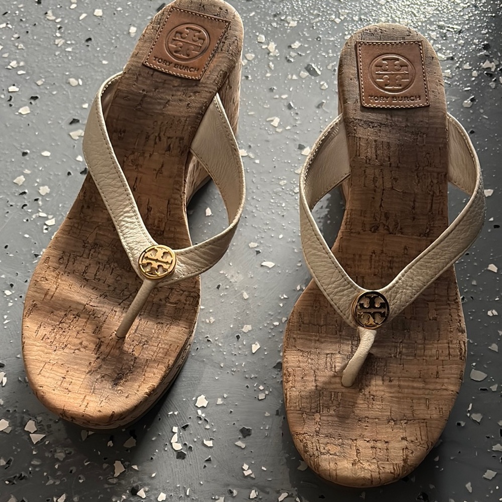 Tory Burch Women's Cream Sandals